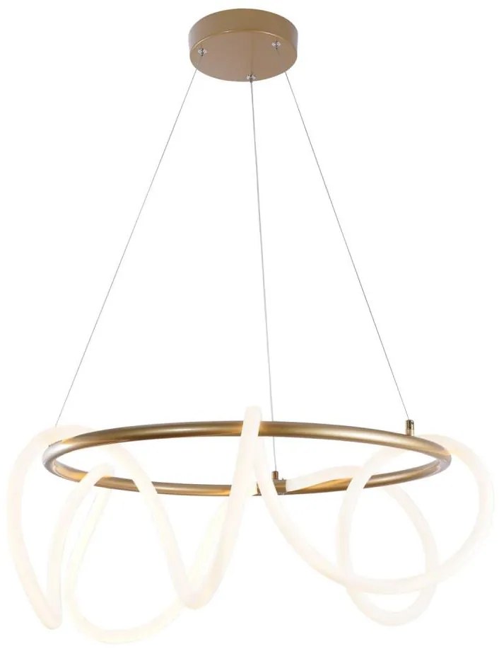 Zuma Line Zuma Line 20006PL-GD - LED Lustr na lanku BALBO LED/58W/230V 3000/4000/6000K ZL0479