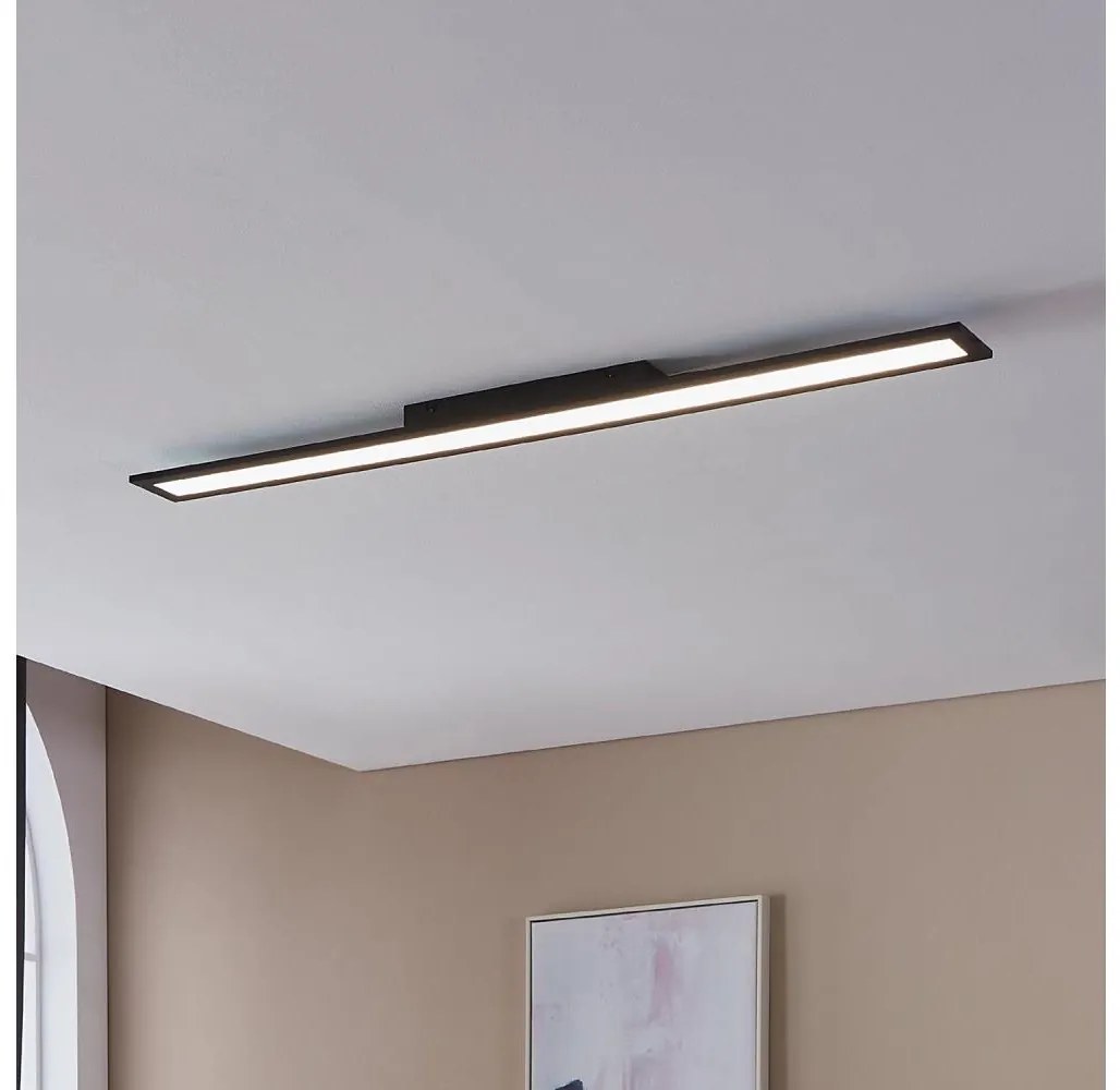 Eglo Eglo 900822 - LED Stropní svítidlo SALOBRENA LED/38W/230V 120x10 cm černá EG900822