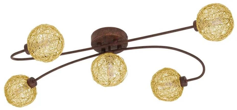 Eglo Eglo 97727 - LED Přisazený lustr CARIS 1 5xLED/3W/230V EG97727