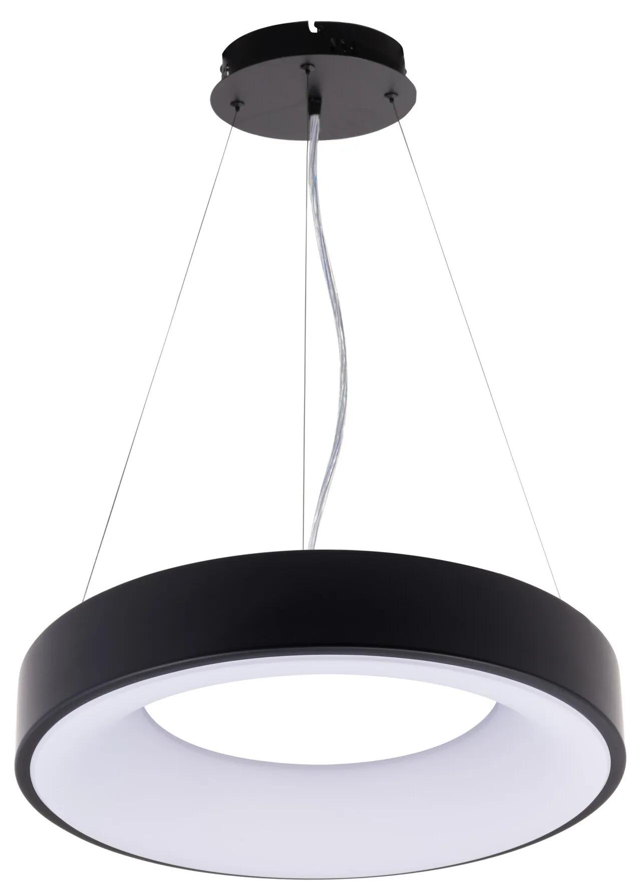 T-LED LED svítidlo ZULU 60W CCT kulaté černé závěsné CCT