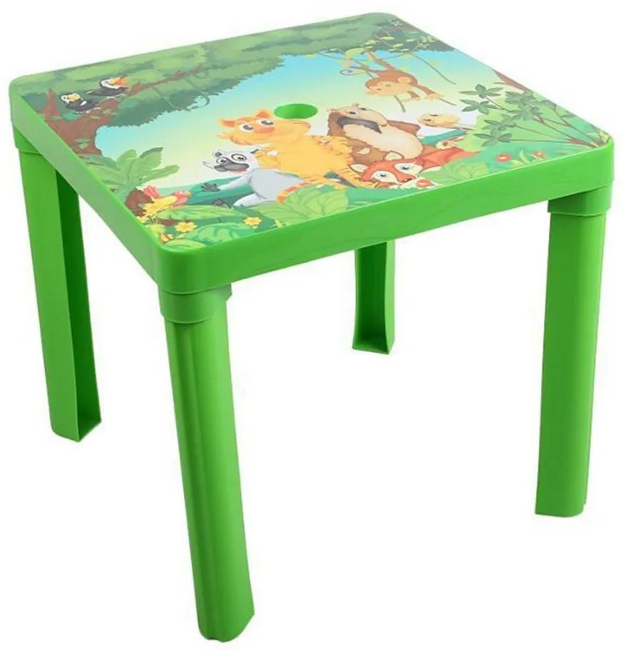 Star Plus Dětský zahradní stůl, zelená