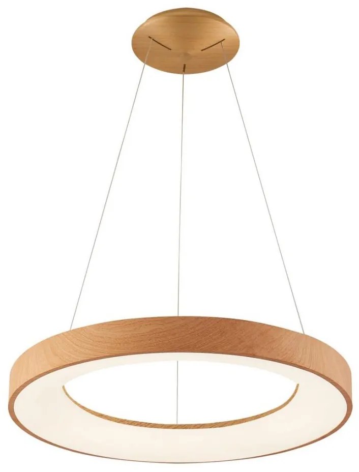 Azzardo Azzardo AZ5006 - LED Lustr na lanku SANTANA LED/30W/230V hnědá AZ5006
