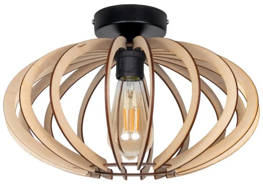 Belis Přisazený lustr EARTH 1xE27/60W/230V černá/béžová BE0676 Belis Přisazený lustr EARTH 1xE27/60W/230V černá/béžová BE0676