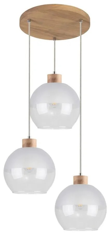 Spot-Light Spot-Light 1860374R - Lustr na lanku LINEA 3xE27/60W/230V SP0373