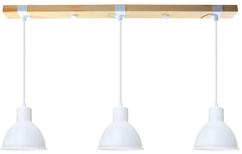 Vesta Light Lustr na lanku 3xE27/40W/230V bílá RB0181