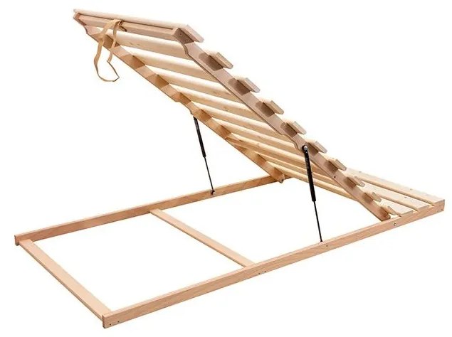 - Pevný laťový rošt s výklopem od nohou HOVDEN 200x90 cm AH0003 - Pevný laťový rošt s výklopem od nohou HOVDEN 200x90 cm AH0003