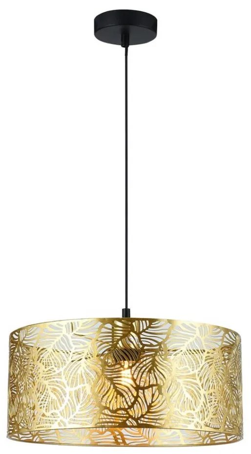 Milagro Lustr na lanku BLOSSOM 1xE27/15W/230V zlatá MI2496