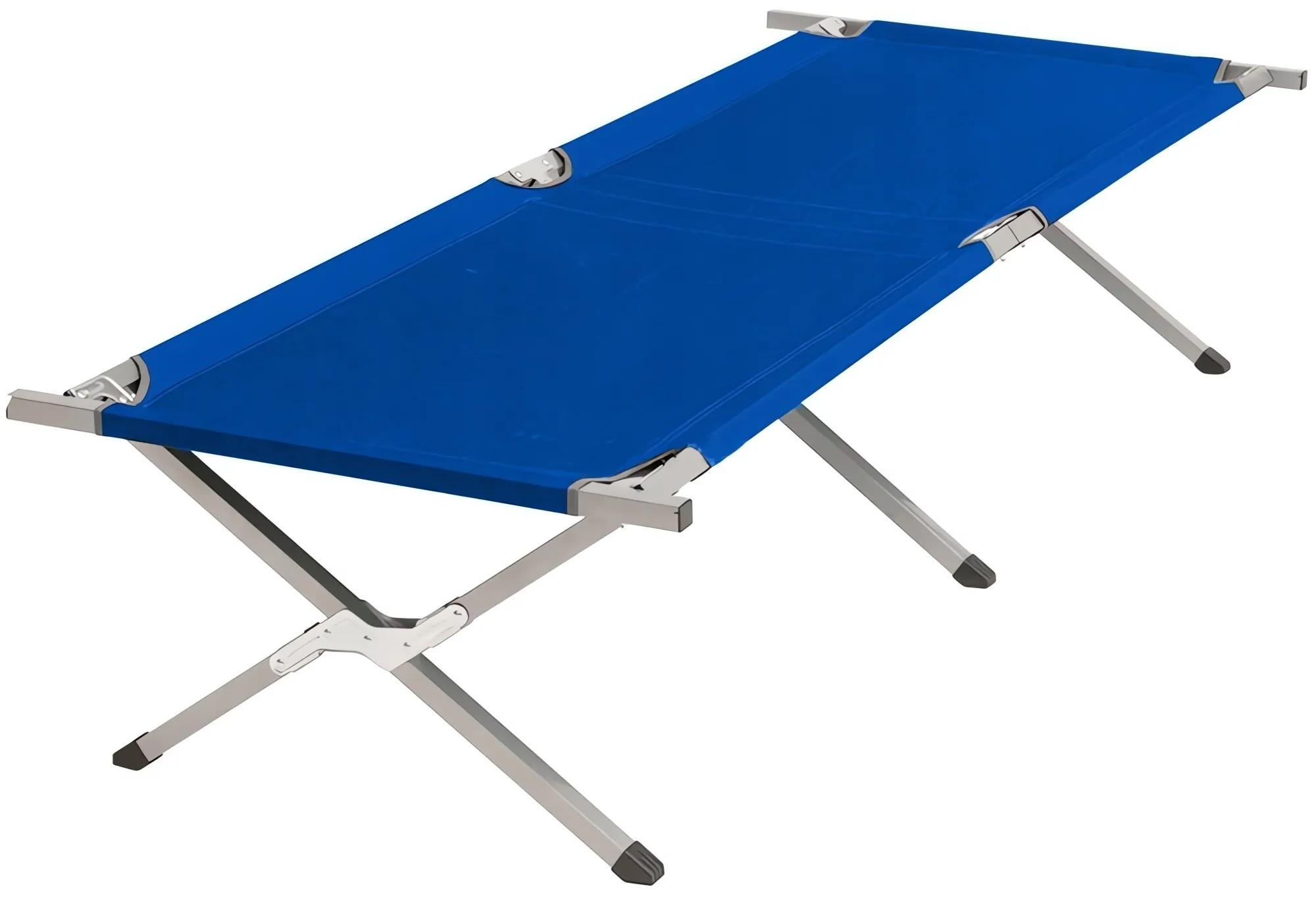 Verk 14379 Polní lůžko 186 x 70 x 42 cm světle modrá