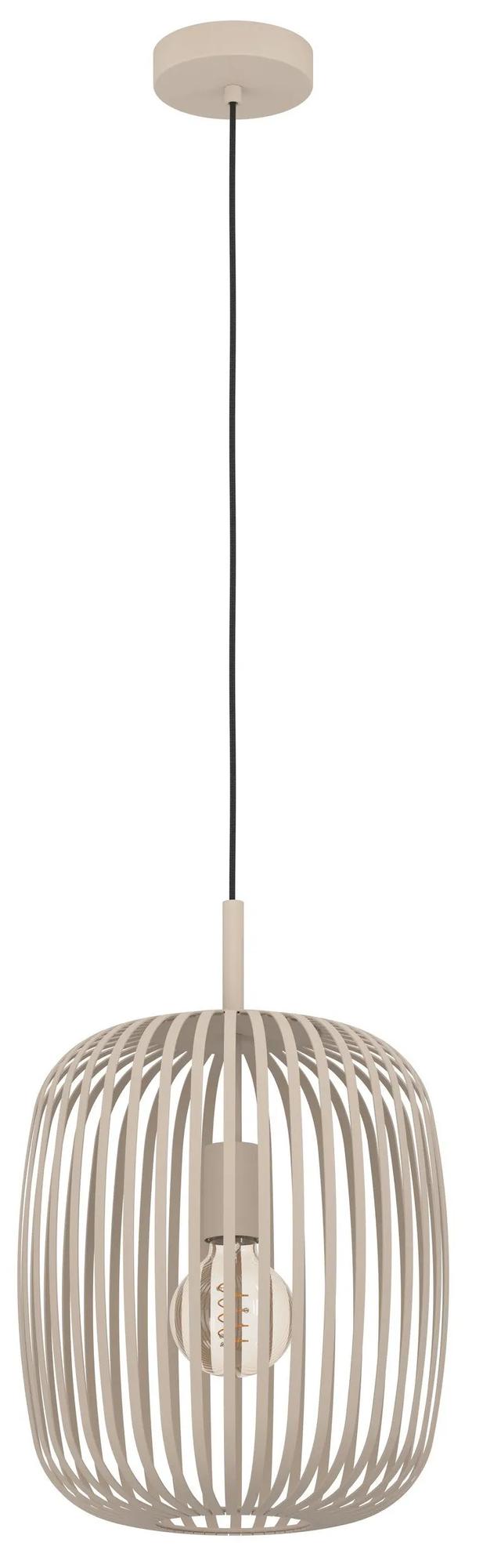 Závěsné stropní svítidlo Eglo Romazzina / E 27 / 40 W / písková