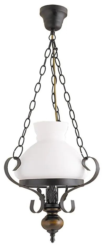 Rabalux Rabalux 7076 - Lustr na řetězu PETRONEL 1xE27/60W/230V RL7076