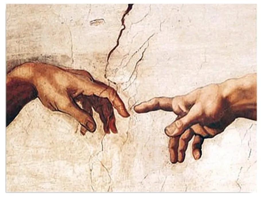 Nástěnná reprodukce na plátně Michelangelo, 40 x 30 cm