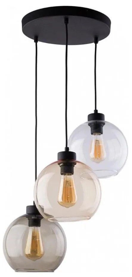 TK Lighting Lustr na lanku CUBUS 3xE27/60W/230V TK2831