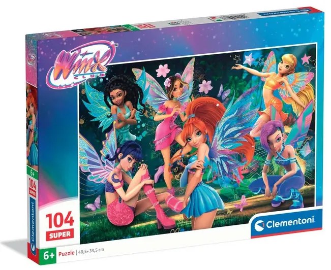 Winx Club Mystical 104 db-os Super puzzle Clementoni