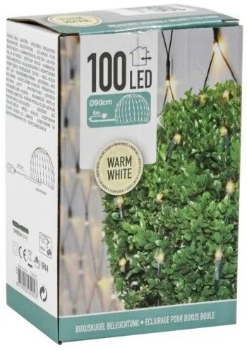 LED fényháló átmérő 90 cm, 100 LED