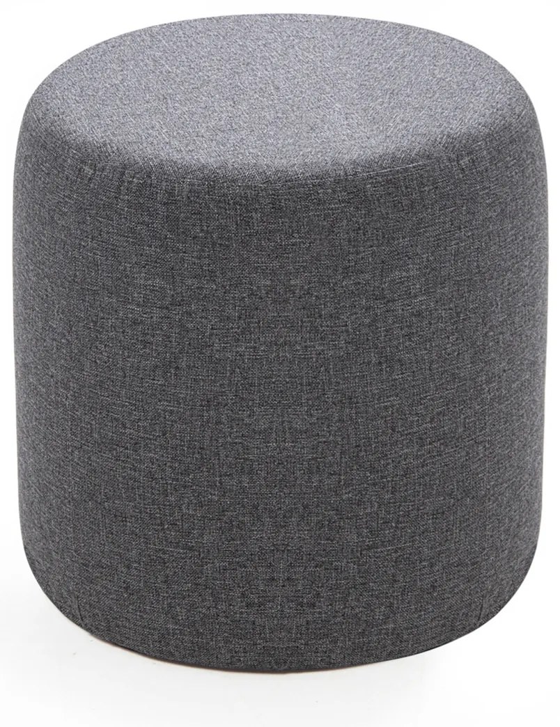 Silindir Puf Anthracite puff