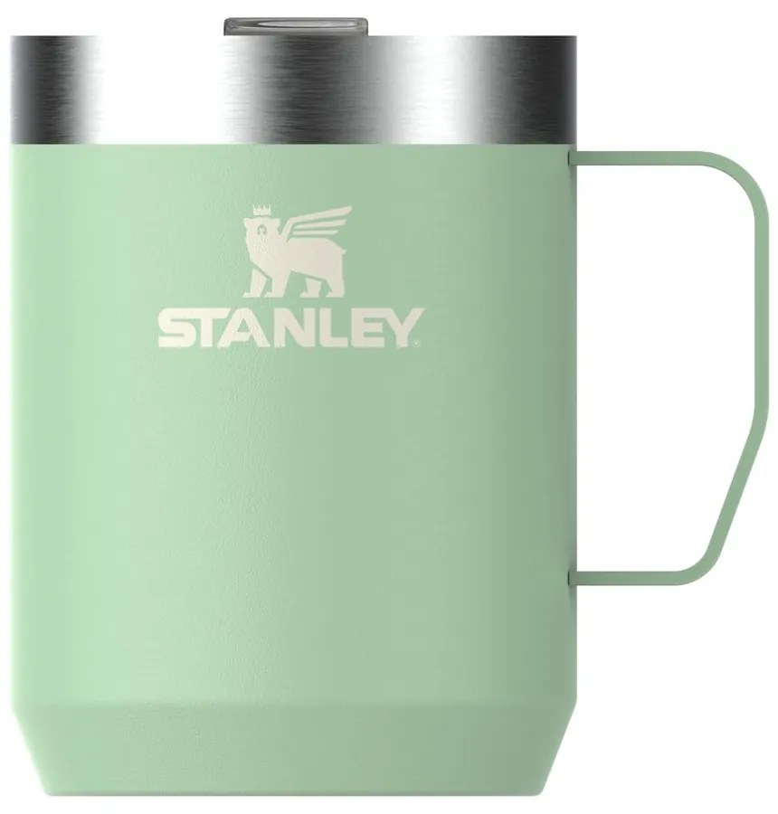 Zsályaszínű rozsdamentes acél termobögre 230 ml Stay-Hot Camp Mug Pistachio  Stanley