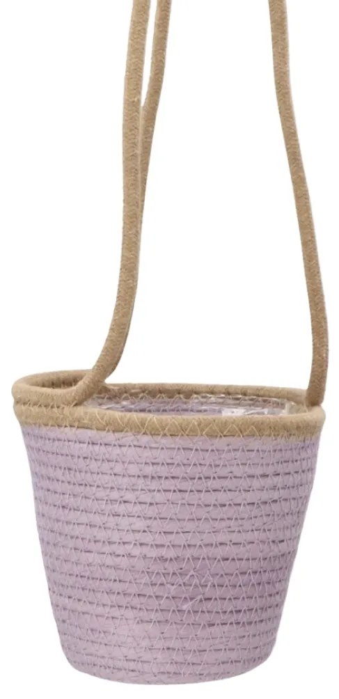 Függő virágtartó TRIPOLIS 16 cm - több színben Szín: Lila