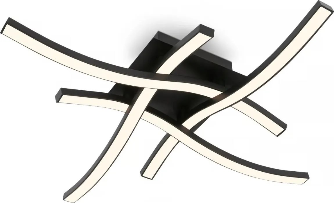 Brilo 3677-045 - LED mennyezeti lámpa LED/14,4W/230V fekete