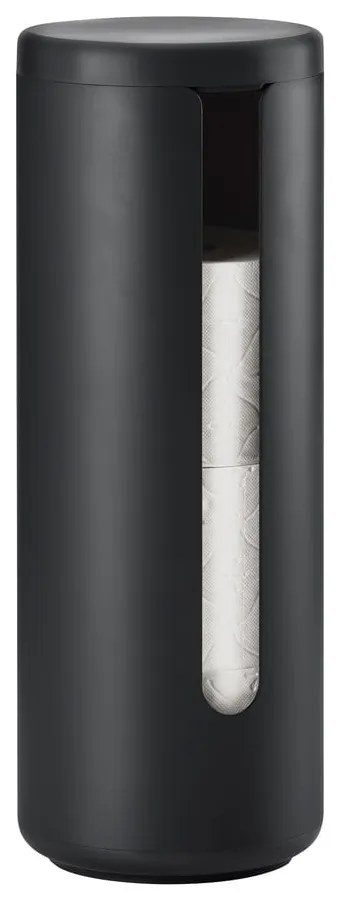 Fekete fém WC-papír tartó állvány Ume  Zone