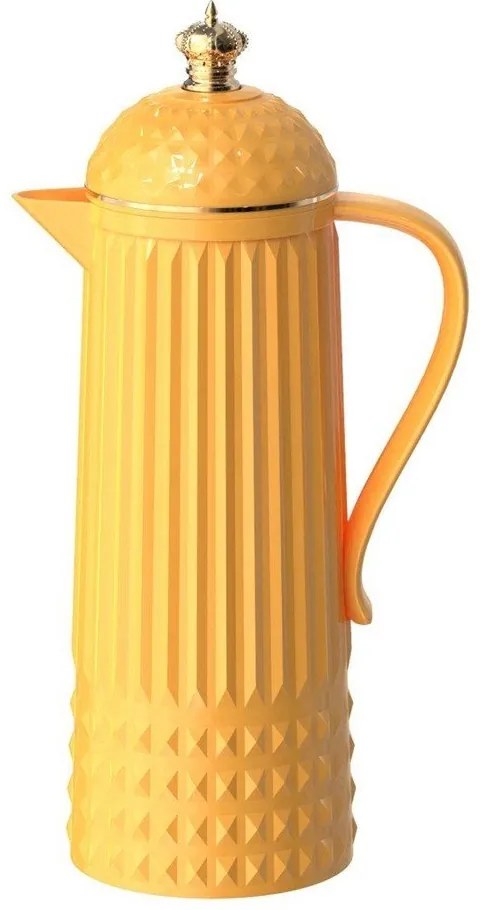 Sárga termosz 920 ml Crown  PT LIVING