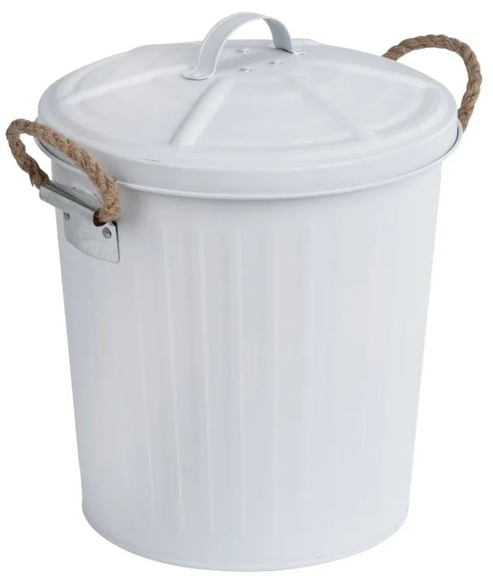 Fehér rozsdamentes acél szemetes - Wenko