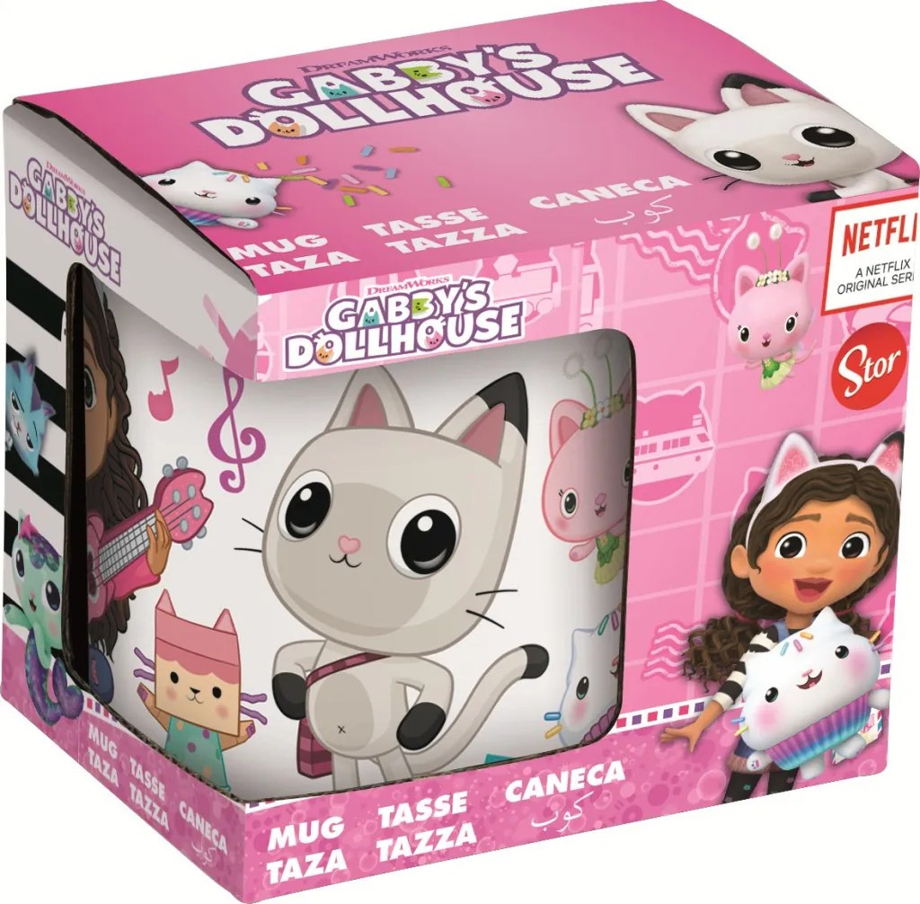 Gabi babaháza Music porcelán bögre 235 ml (8 oz) Díszdobozban