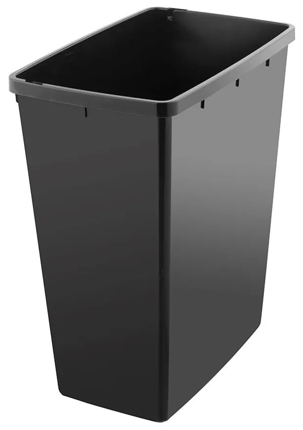 Fekete műanyag szemetes 40 l  Addis