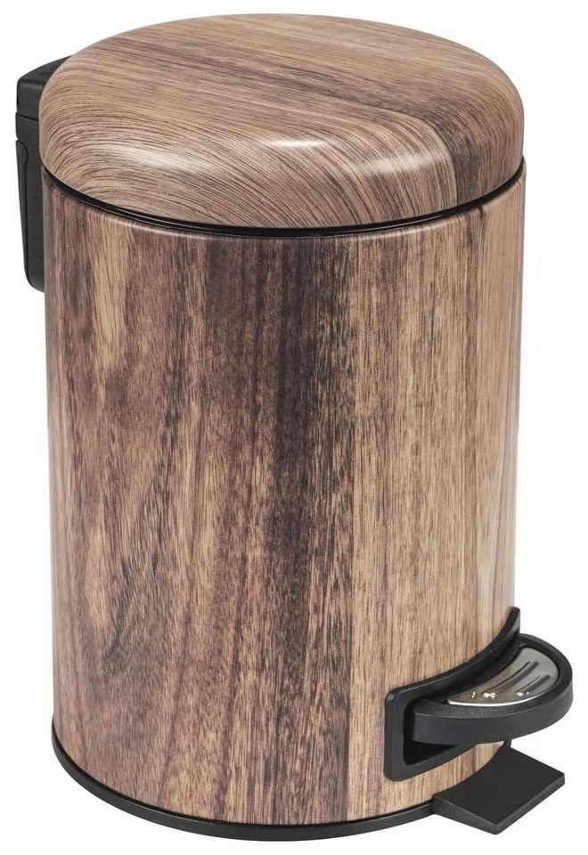 Acél pedálos szemetes 3 l Acacia  Wenko