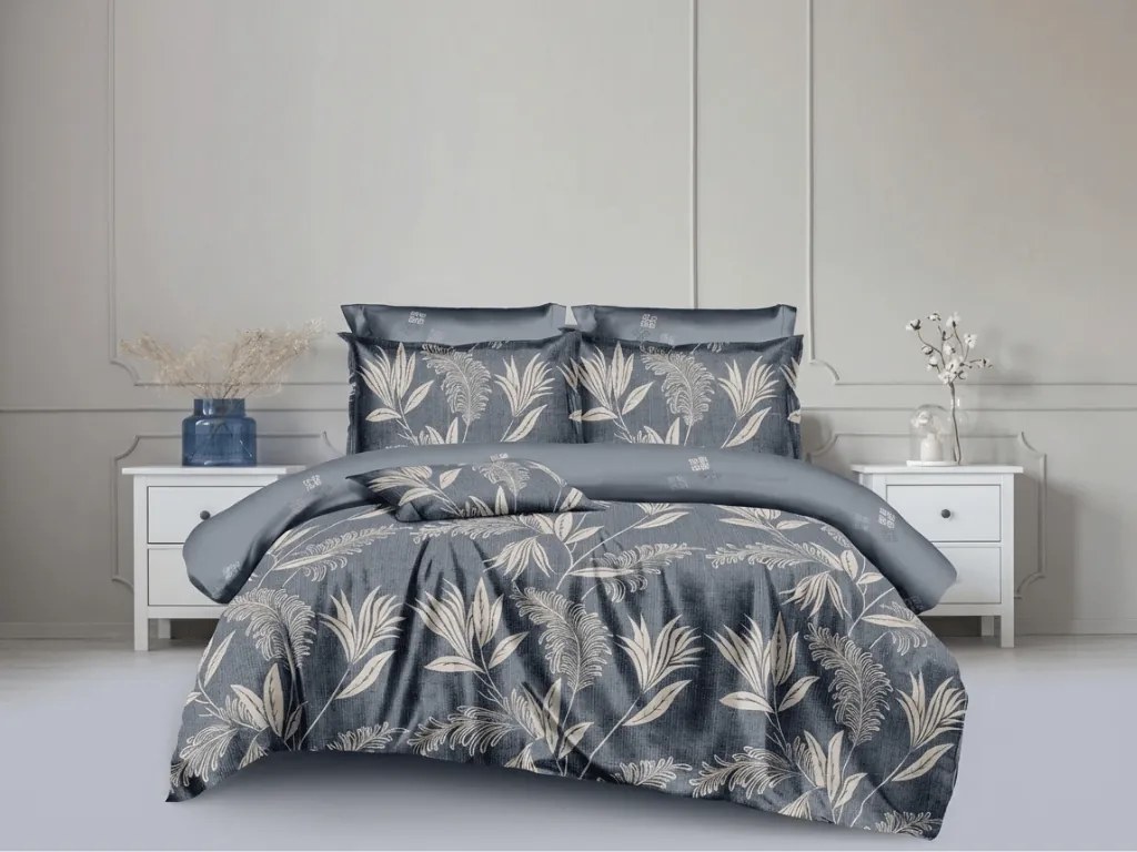 Kétoldalas DUO SENSE INDIGOLE mintás ágyneműhuzat + párnahuzat 40x50 cm INGYEN Ágyneműhuzat mérete: 70 x 90 cm | 140 x 200 cm