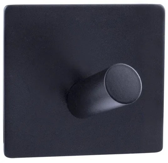 AWD Fekete öntapadó fali akasztó