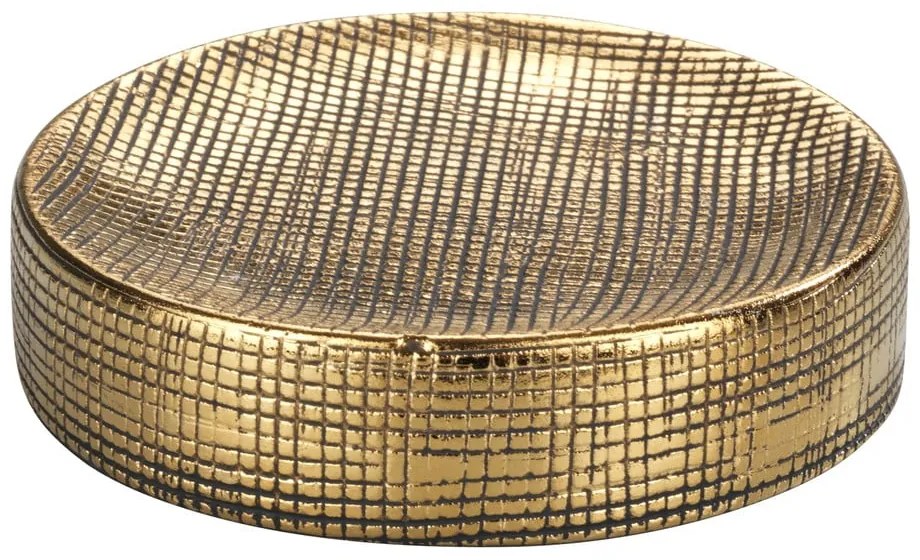 Aranyszínű kerámia szappantartó Badi  Wenko