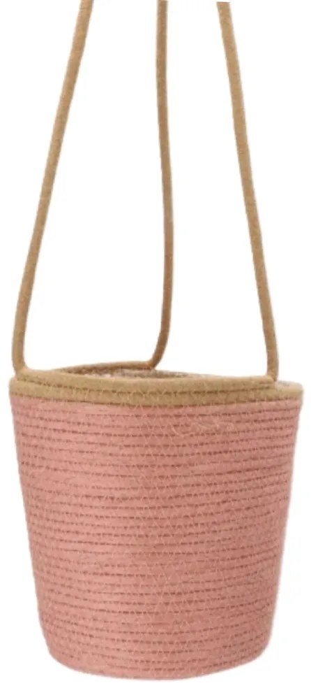 Függő virágtartó TRIPOLIS 16 cm - több színben Szín: Rózsaszín