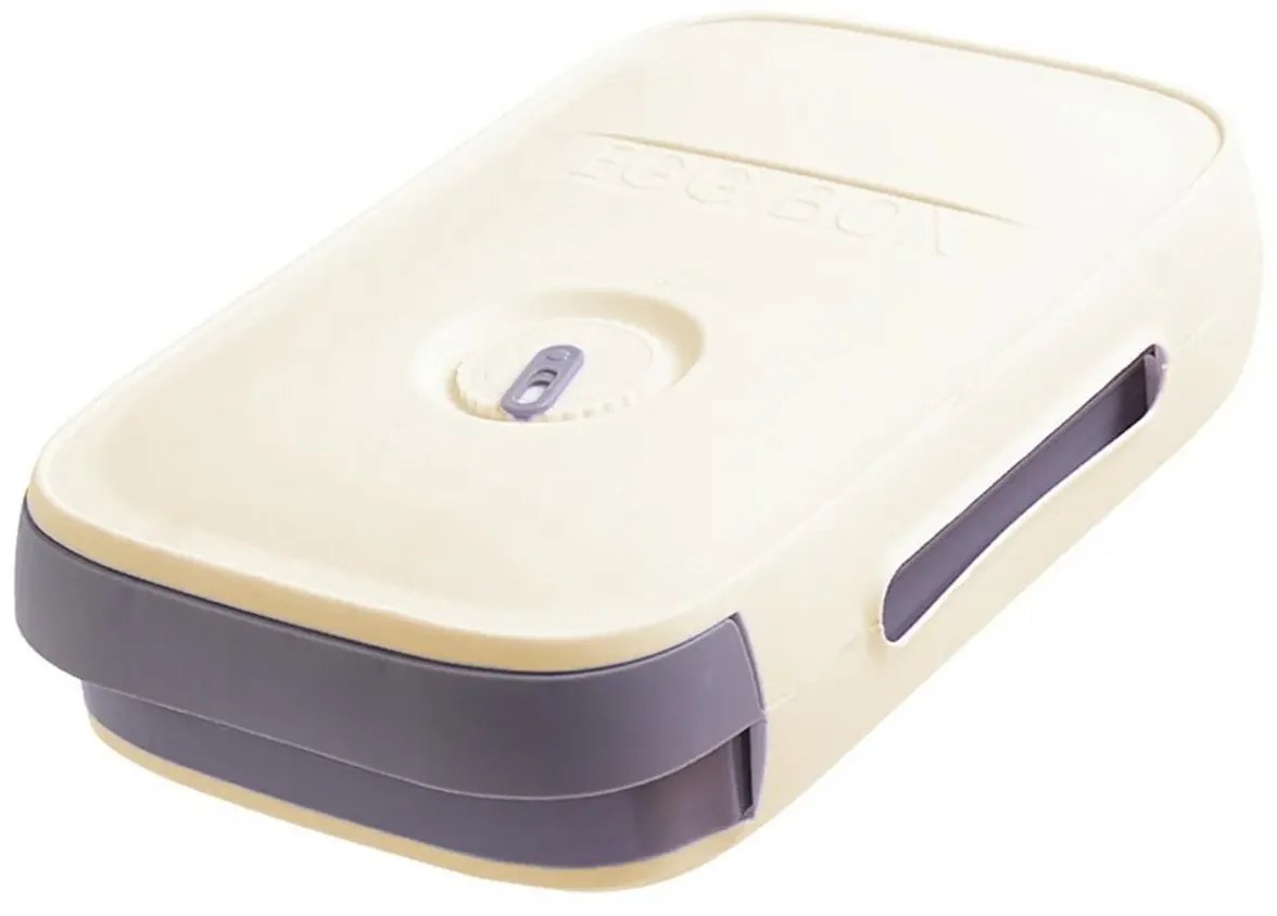 Tojásrendező fiókkal - bézs