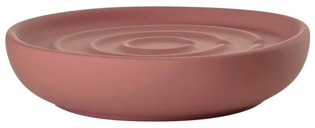 Világospiros porcelán szappantartó Nova  Zone