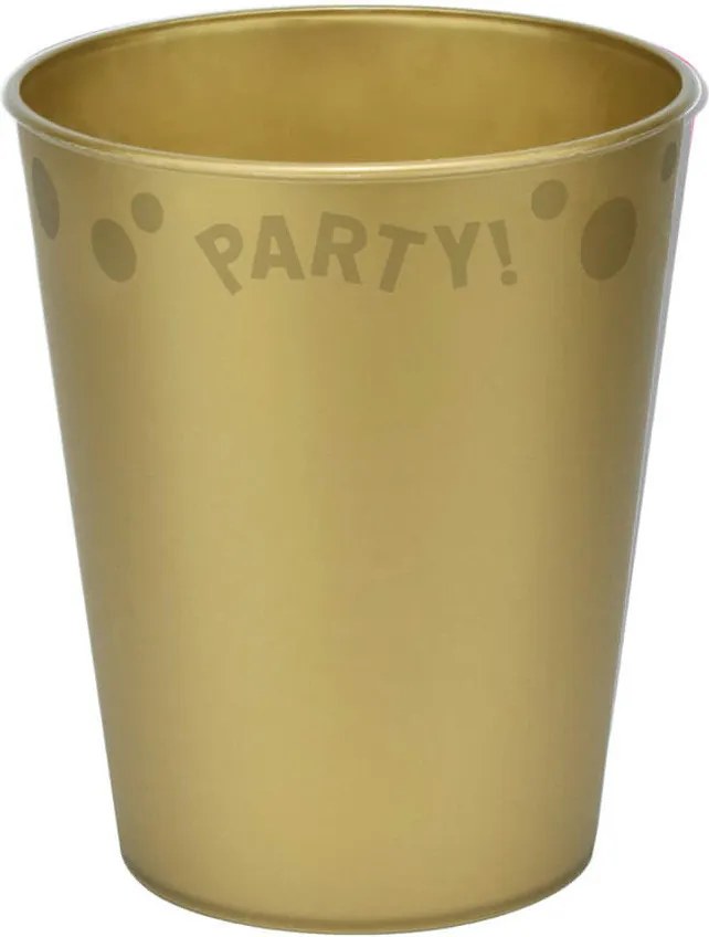 Gold, Arany micro prémium műanyag pohár 250 ml
