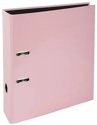 Iratrendező, 80 mm, A4, karton, EXACOMPTA Aquarel, pasztell rózsaszín (EX53566E)