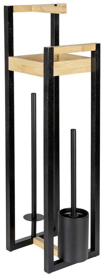 Bambusz WC-papír tartó állvány WC-kefével Braidi  Wenko