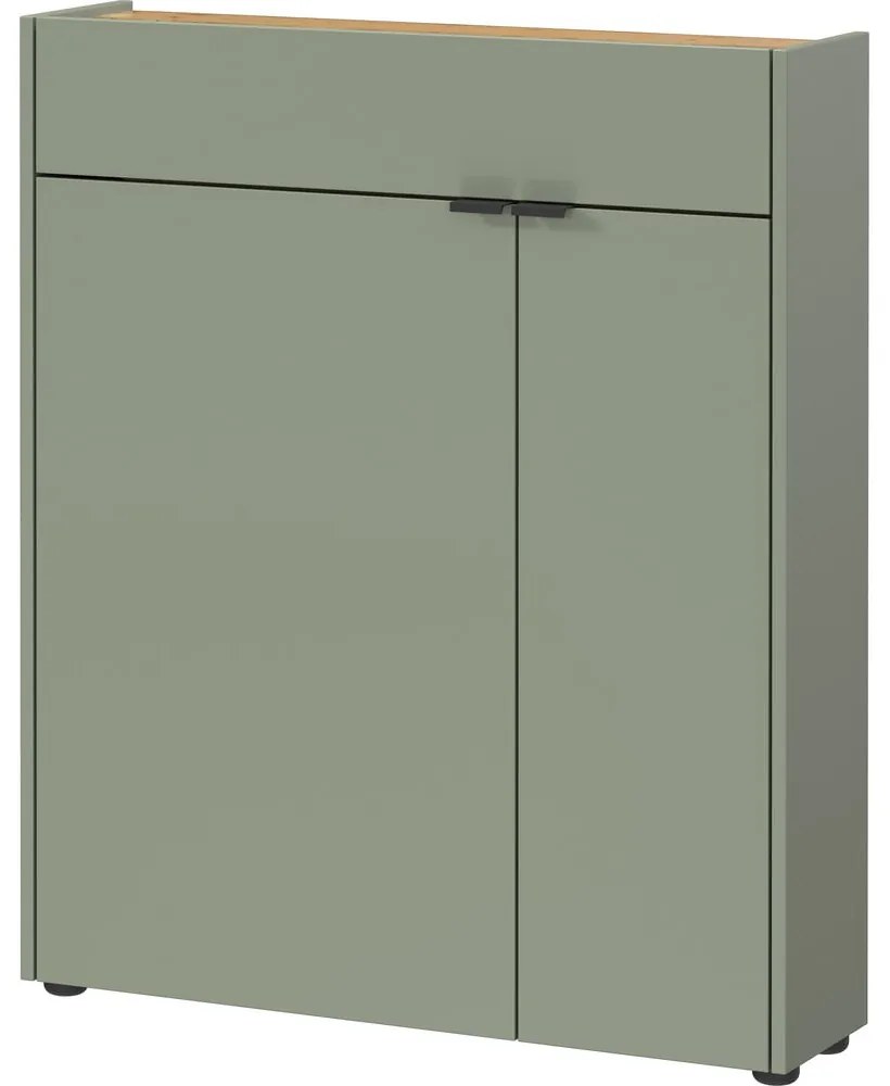 Zsályaszínű szekrény 82x102x22 cm Ameca  Germania