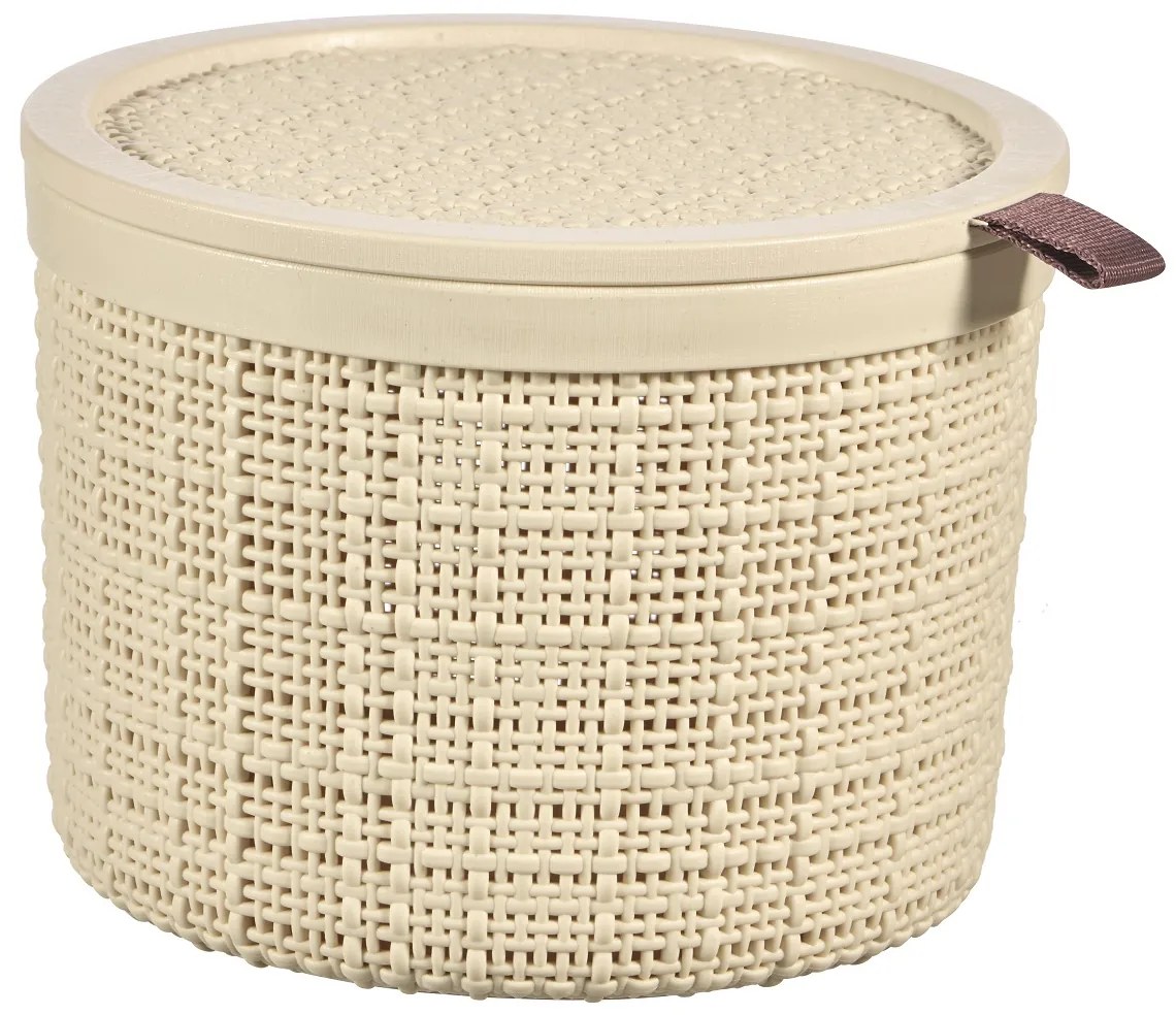 Curver Tárolódoboz JUTE XS, bézs