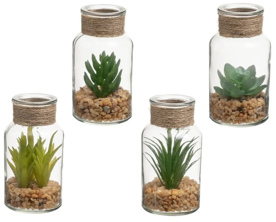 Műnövény szett 4 db-os (magasság 12 cm) Cactus  Casa Selección