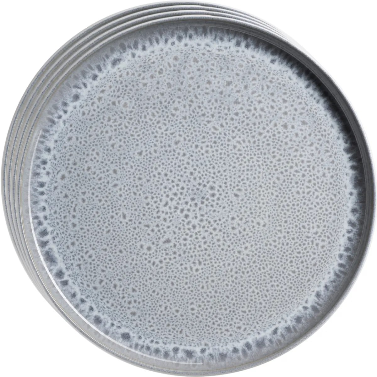 Mäser Lunaria Grey sekély tányérkészlet, 26 cm, 4 db
