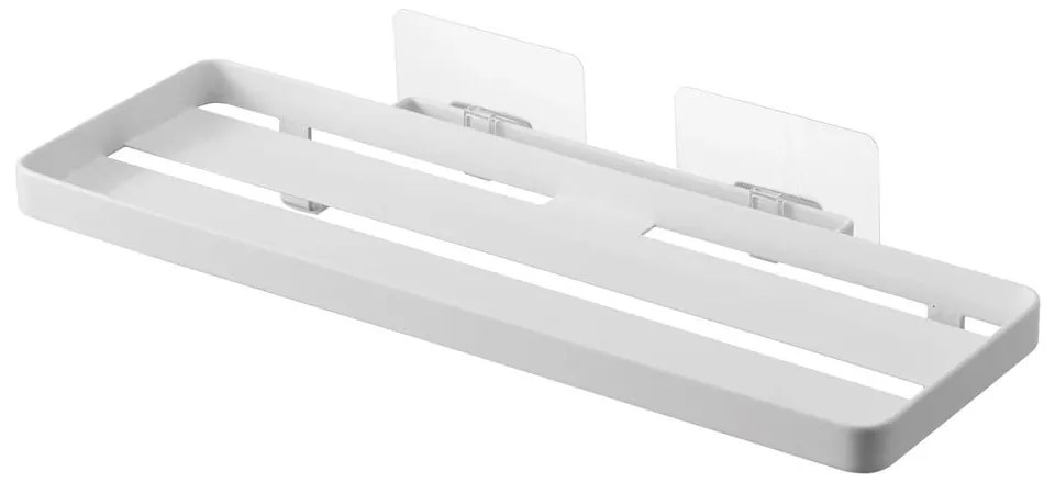 Matt fehér öntapadós acél fürdőszobai polc Film Hook  YAMAZAKI