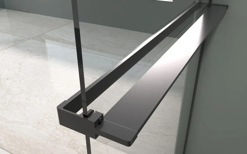 Rochelle || Black törölköző és szappantartó 140 cm