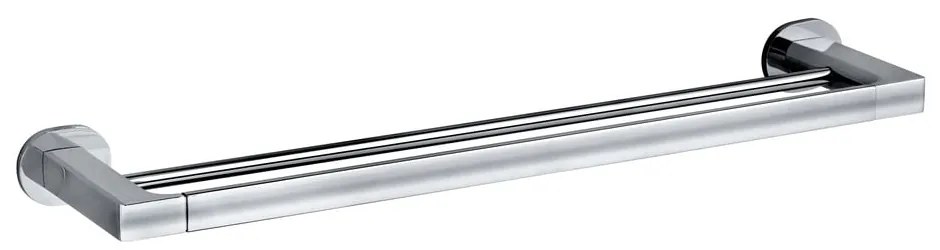 Fényes ezüstszínű öntapadós rozsdamentes acél törölközőtartó Maribor  Wenko