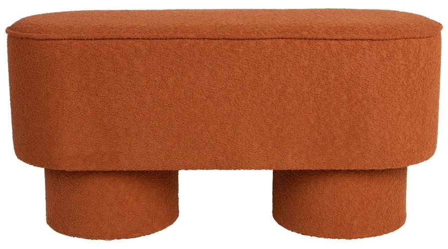 Téglavörös buklé pad Marcos White Label