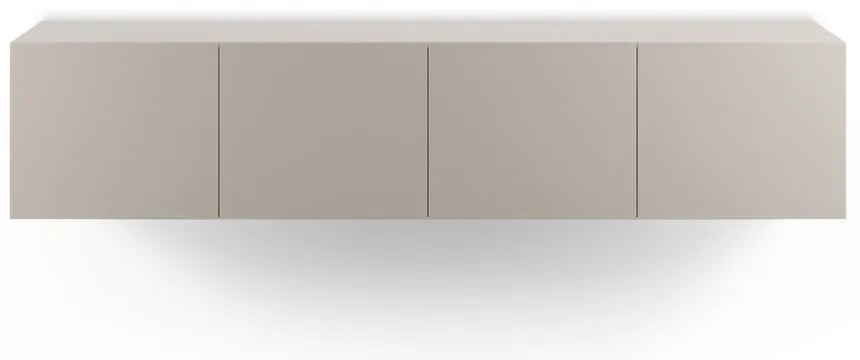 Krémszínű TV-állvány 180x38x35 cm Daroca  Marckeric