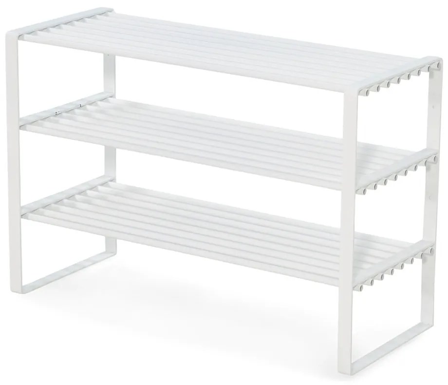 Fehér fém cipőtartó 70x49x29 cm Rex Spinder Design