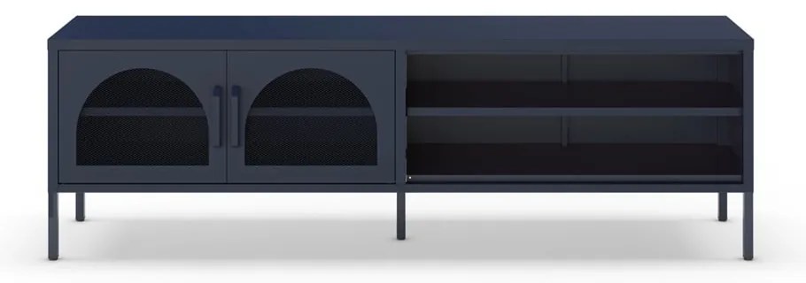 Sötétkék TV-állvány 160x50 cm Diora  Marckeric