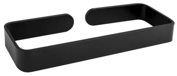 AWD Fekete falra szerelhető törölközőfogas