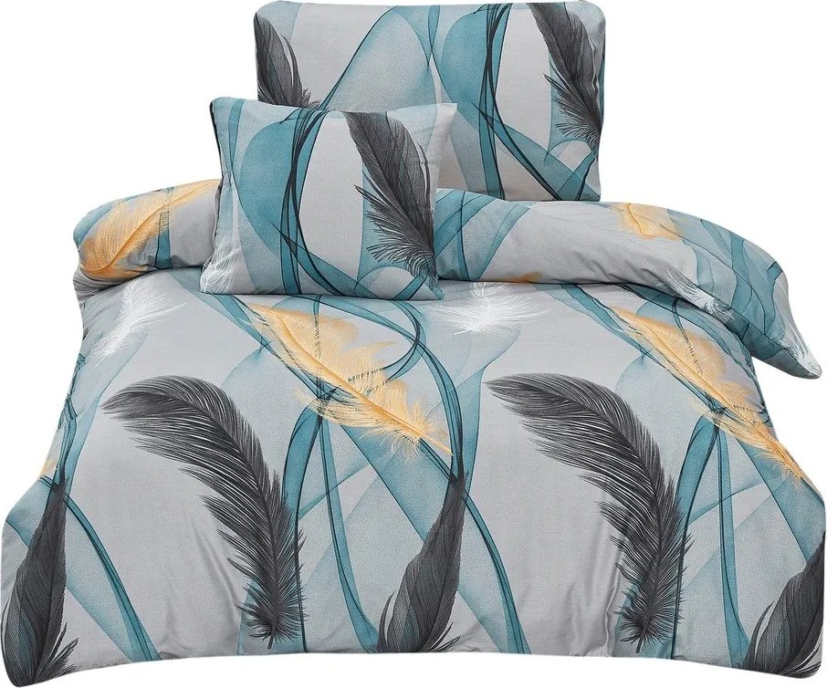 Egyszemélyes háromrészes mikroszatén ágyneműhuzat 140x200 cm Melissa  My House